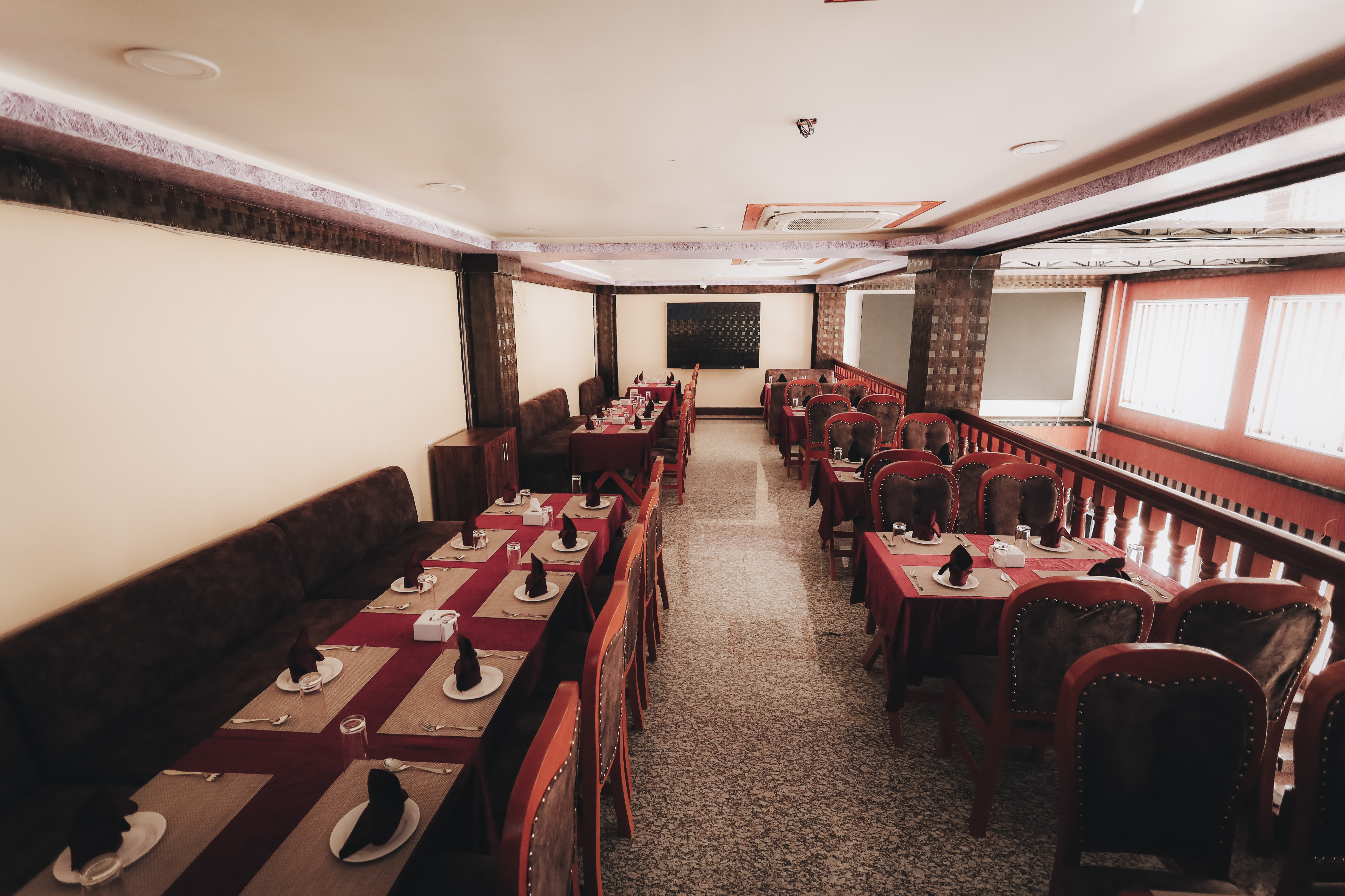 Restaurant dining area